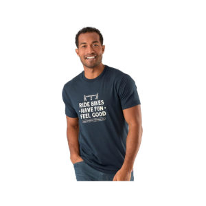 Trek Majica Trek Majica Feel Good Navy Kratki Rukavi