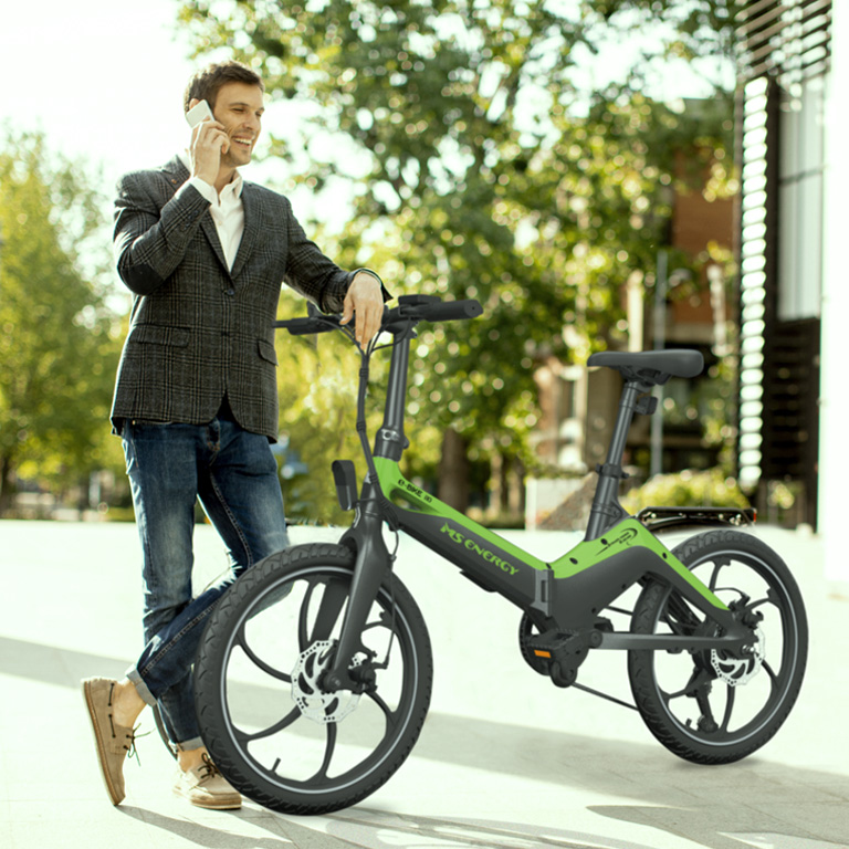 Bicikl MS ENERGY EBike I10 Zeleno - Crni | BikerShop