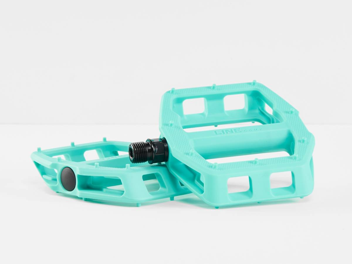 PEDALE BONTRAGER LINE COMP FLAT MIAMI GREEN