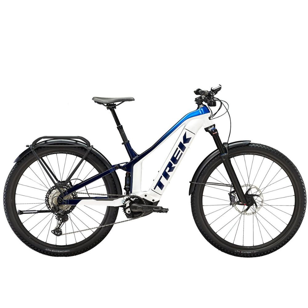 Bicikl Trek Powerfly FS 9 Equipped Gen 2 2023 White'Alpine Dark Blue