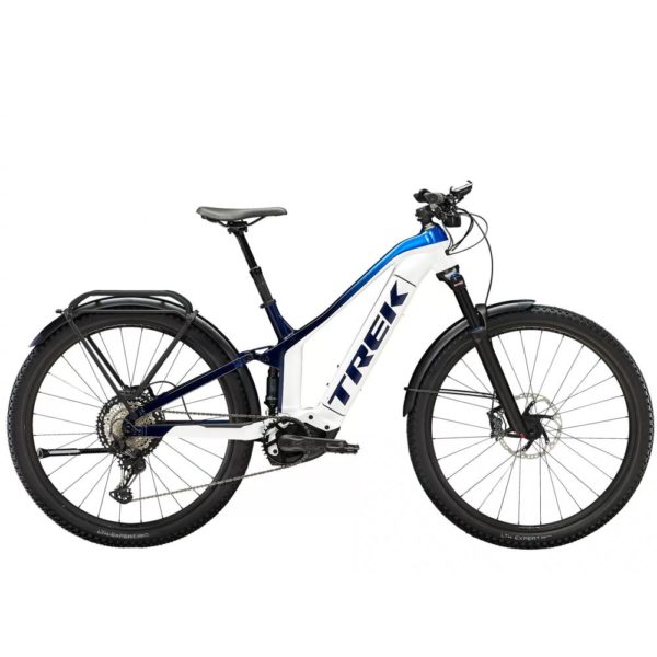 Bicikl Trek Powerfly FS 9 Equipped Gen 2 2023 White'Alpine Dark Blue