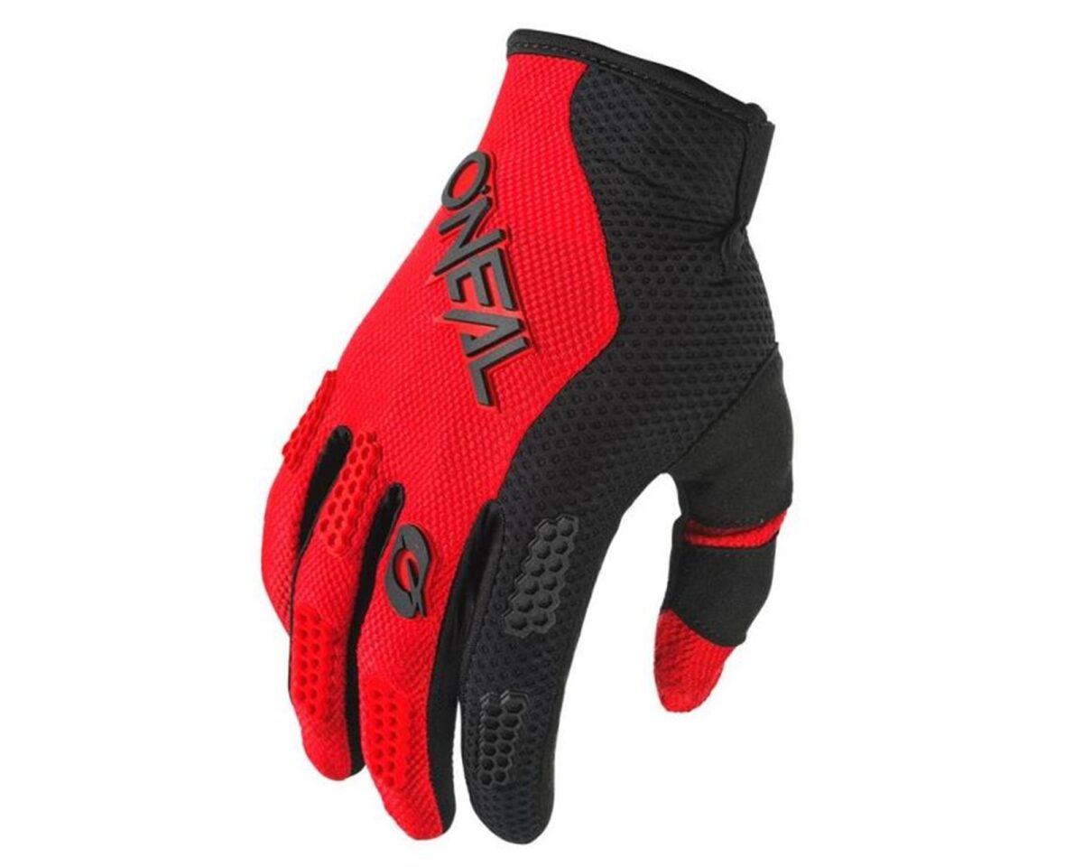 Rukavice ONeal ELEMENT RACEWEAR V.24 black/red