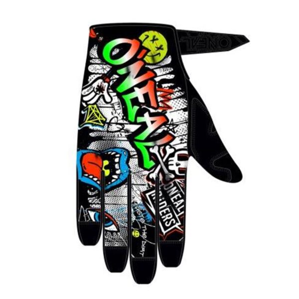 Rukavice ONeal MAYHEM RACID black/white V.22