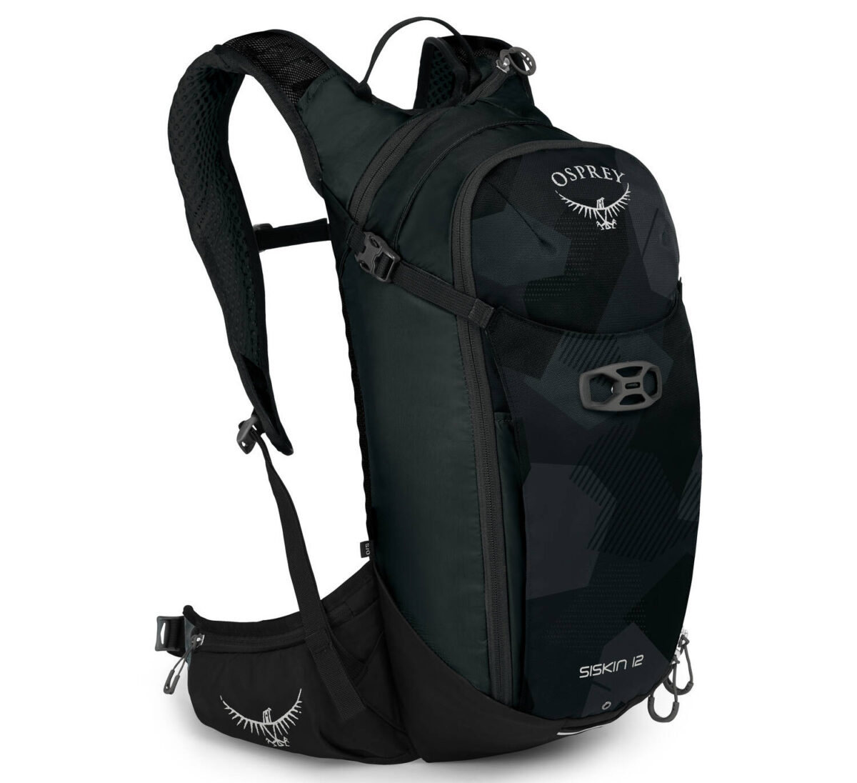 Osprey ruksak Siskin 12 (Obsidian Black