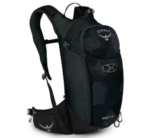 Osprey ruksak Siskin 12 (Obsidian Black