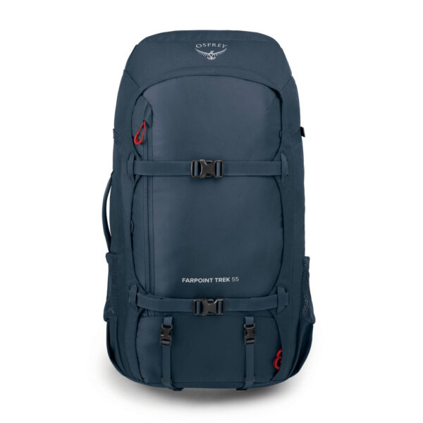 Osprey ruksak Farpoint Trek 55 (Muted Space Blue