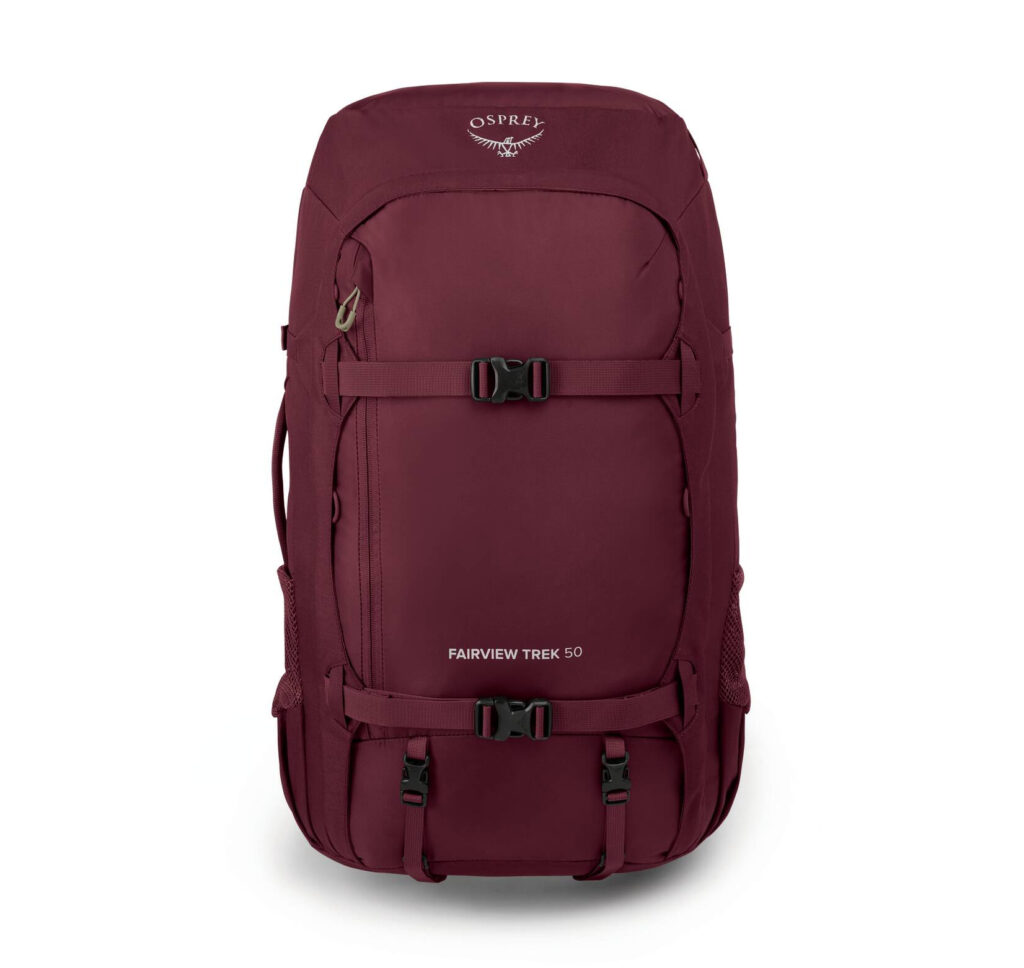 Osprey Ženski ruksak Fairview Trek 50 (Zircon Red