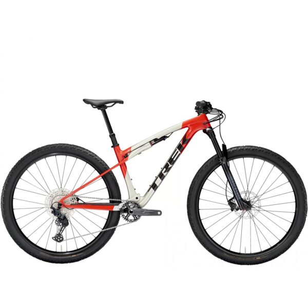Bicikl Trek Supercaliber SL 9.6 Gen 2 2025 Silver'Lava Red