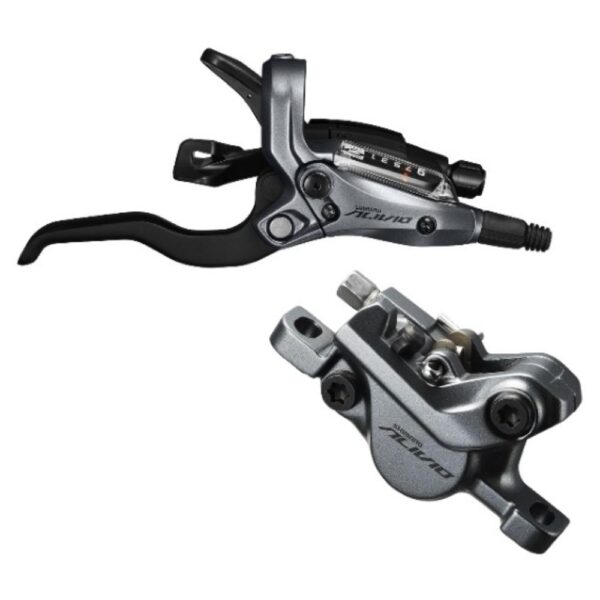 Kočnica Disc Sastavljena Shimano Alivio St-M4050(R) Br-M4050(R), Bez Adaptera, Resin Pločice, Bužir Sm-Bh59 1700Mm Crn, Bužir Mjenjača Sp40 300/600Mm, Bez Olive I Inserta