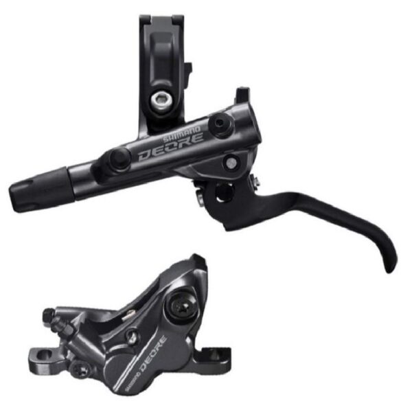 Kočnica Disc Sastavljena Shimano/J-Kit, Deore, Bl-M6100(L), Br-M6120(F), Bez Adaptera, Metalne Pločice (Bez Hladnjaka), 1000Mm Bužir (Sm-Bh90-Ss Crn), Uklj. Connecter Insert