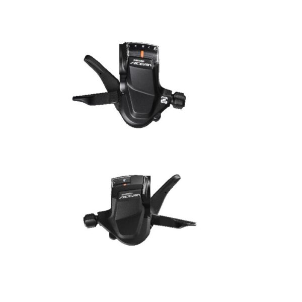 Ručica Mjenjača Shimano Acera Set Sl-M3000R/Sl-M3010L, Acera, Desna I Lijeva 2X9 Brzina, Uklj. Cbl(2050X1800Mm Inner/600X600X300Mm Sp41 Crn Bužir), Sa O.G.D.