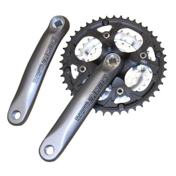 Pogon Shimano Deore Fc-M480, 44X32X22Z, Poluga 170Mm, Za Stražnji 9 Brzina, Hollowtech, Bez Štitnika, Srebrn