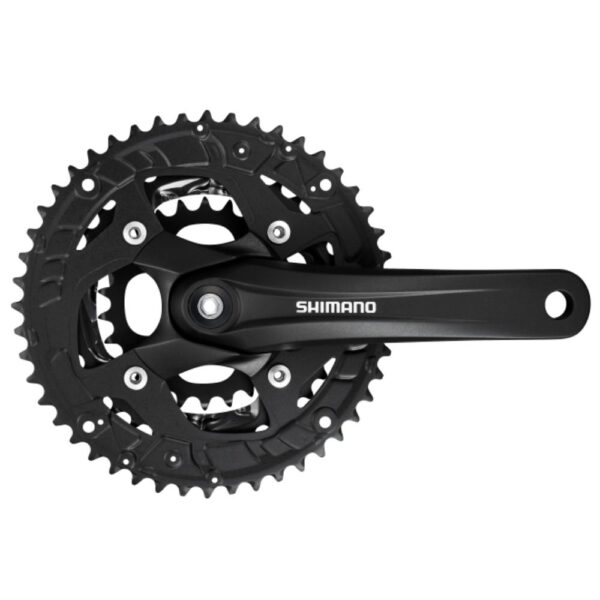 Pogon Shimano Alivio Fc-T4010, 44X32X22Z, Poluga 175Mm, Za Stražnji 9 Brzina, Bez Štitnika, Octalink, Chaincase Kompatibilno, Shimano Logo, Crn