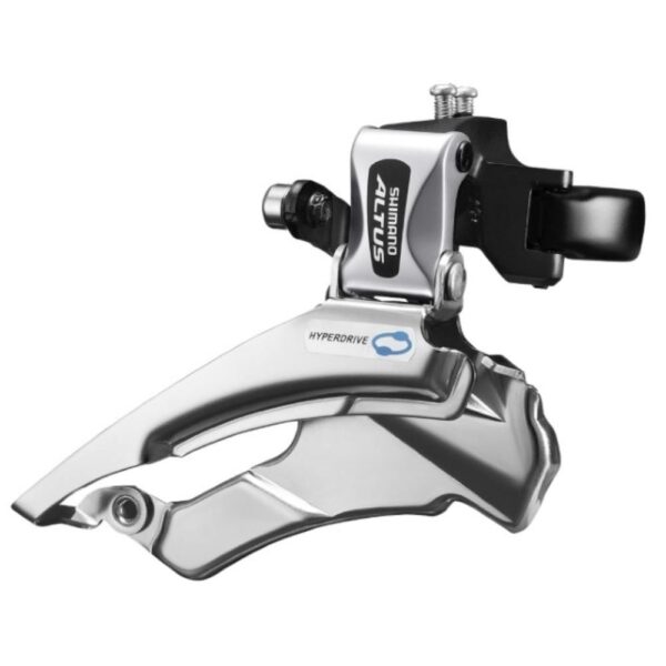 Mjenjač Prednji Shimano Altus Fd-M313, Za Triple Pogon, Down Swing, Dual Pull, Za Stražnji 7/8 Brzina, Obujmica 34.9Mm (Sa Adapterom 31.8 I 28.6Mm), Za 42/48Z, Cs Angle 66-69